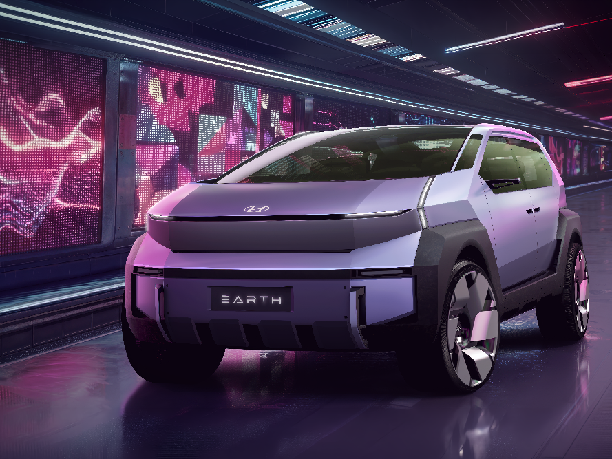 不做“鹅卵石”，现代首发新能源概念车金星和地球